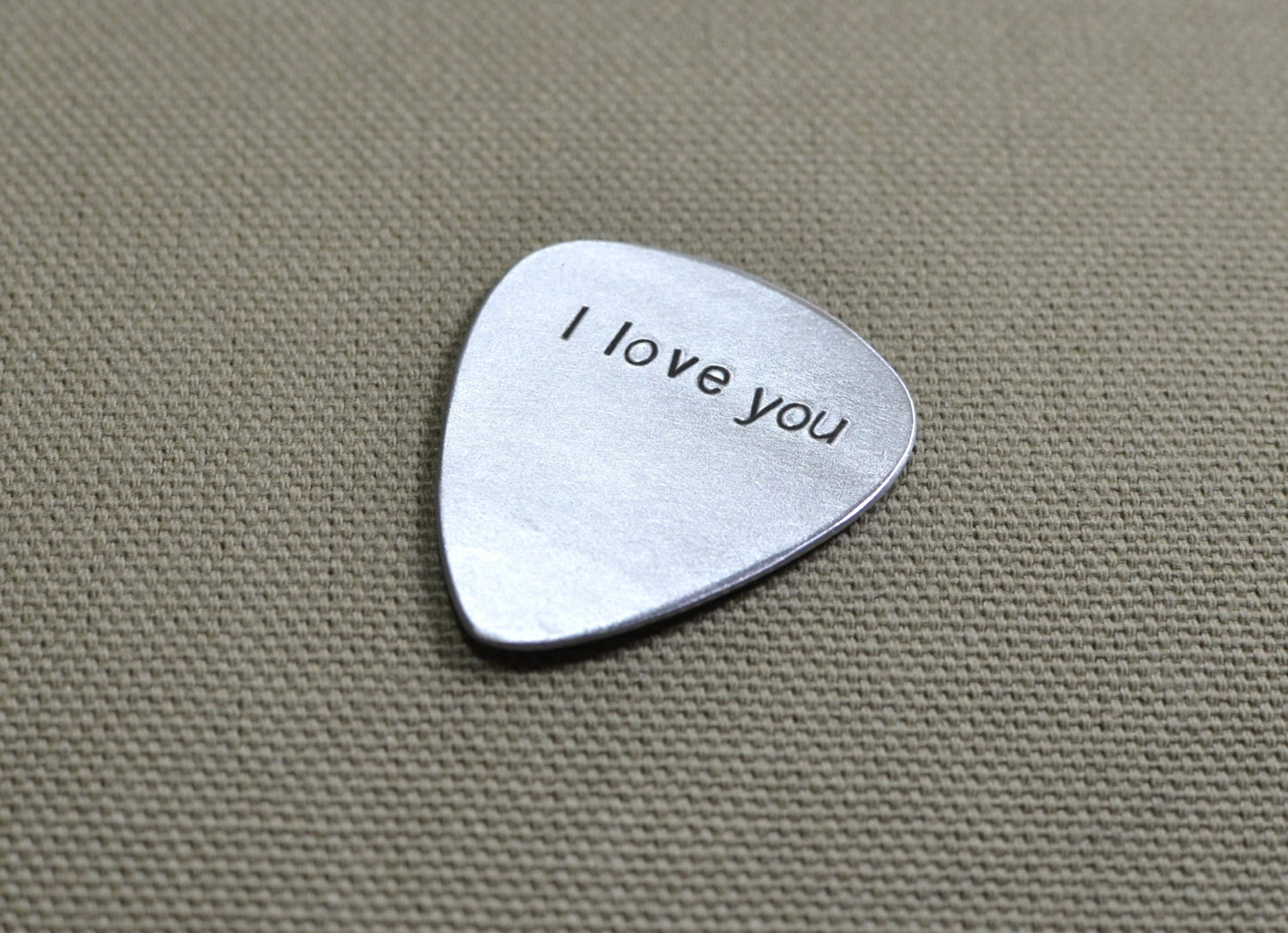 I love you playable guitar pick