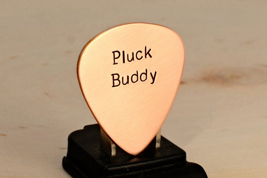 Pluck Buddy Guitar Pick in Copper