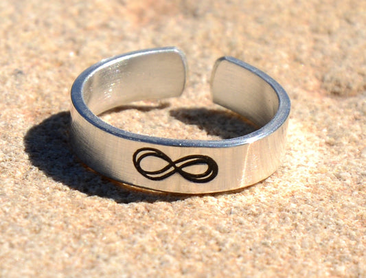 Sterling Silver Infinity Toe Ring